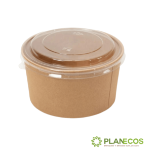 Ensaladera Kraft 1300 Ml con una ensalada fresca y colorida, mostrando sus diferentes usos (para llevar, picnic, etc.).