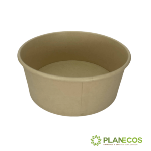 Ensaladera portacomidas de bambu para alimentos