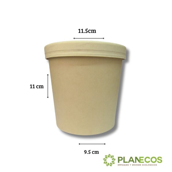 Pokes Bambú Biodegradable de 26 Onzas - Imagen 2