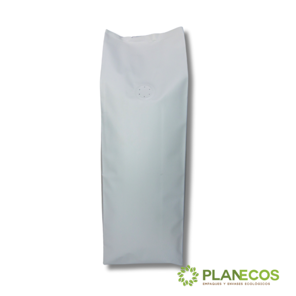Bolsa Flow Pack con Valvula 250 gramos Blanco